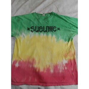Sublime Tie-Dye T-Shirt XL M&O Gold 2019 Band Music